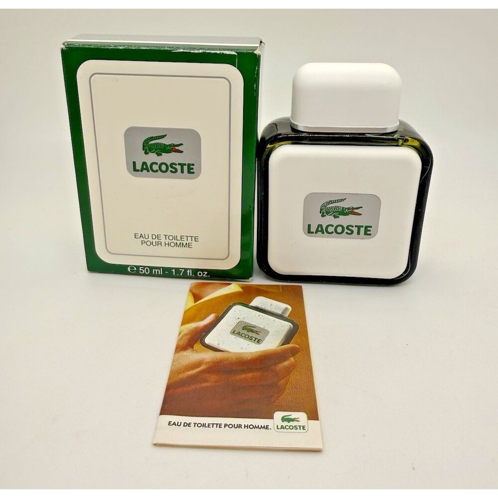 Lacoste Original Eau de Toilette Men Cologne 50mL 1.7oz Pour Homme Vintage New